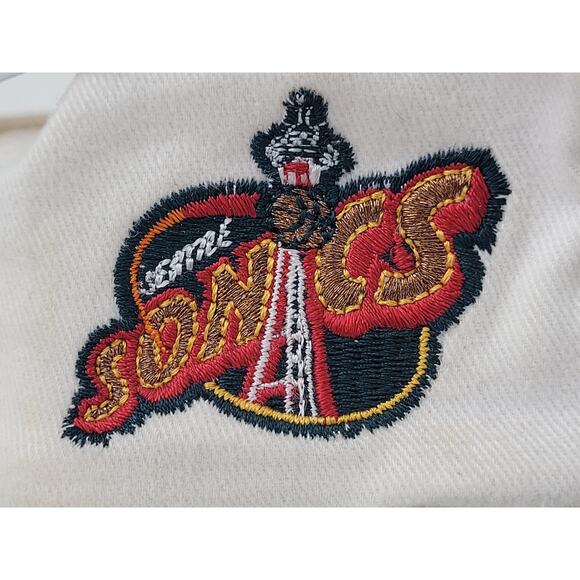 Vintage 1990s Seattle Sonics Snapback Hat Signed by Gary Payton NWT - Picture 10 of 12